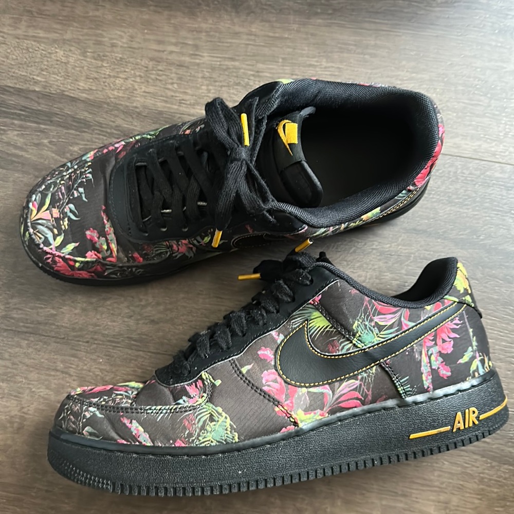 Nike Hawaiian Print Air Force Ones